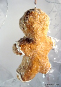 Back of Gingerbread Boy ornament