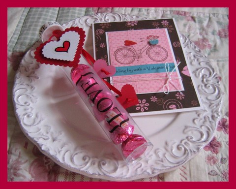 Valentine's Card and Treat Tube