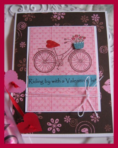 Bicycle Valentine's Card