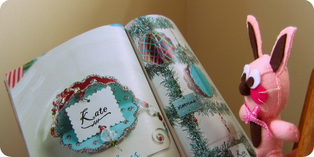 Christine Lehto's glitter ornament "Sparkle Sphere" article in Stitch Craft Create magazine